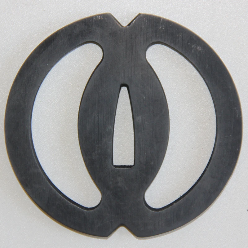 Известный меч Tsuba полый охранник для японского самурая Мусаси катана