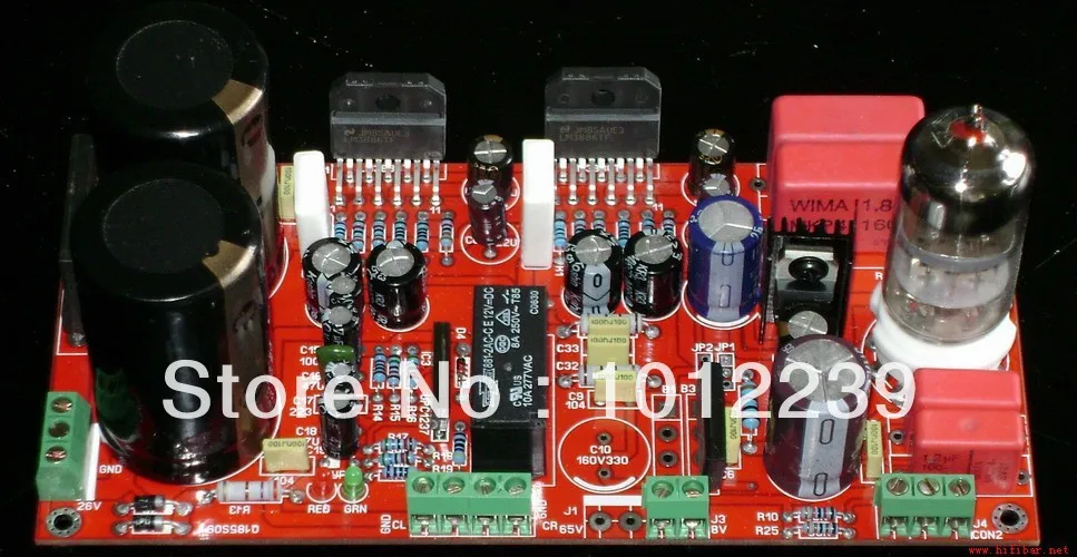 Собранный Tube 6N11 + LM3886 стерео усилитель мощности плата 68 Вт Усилитель доска|assembly