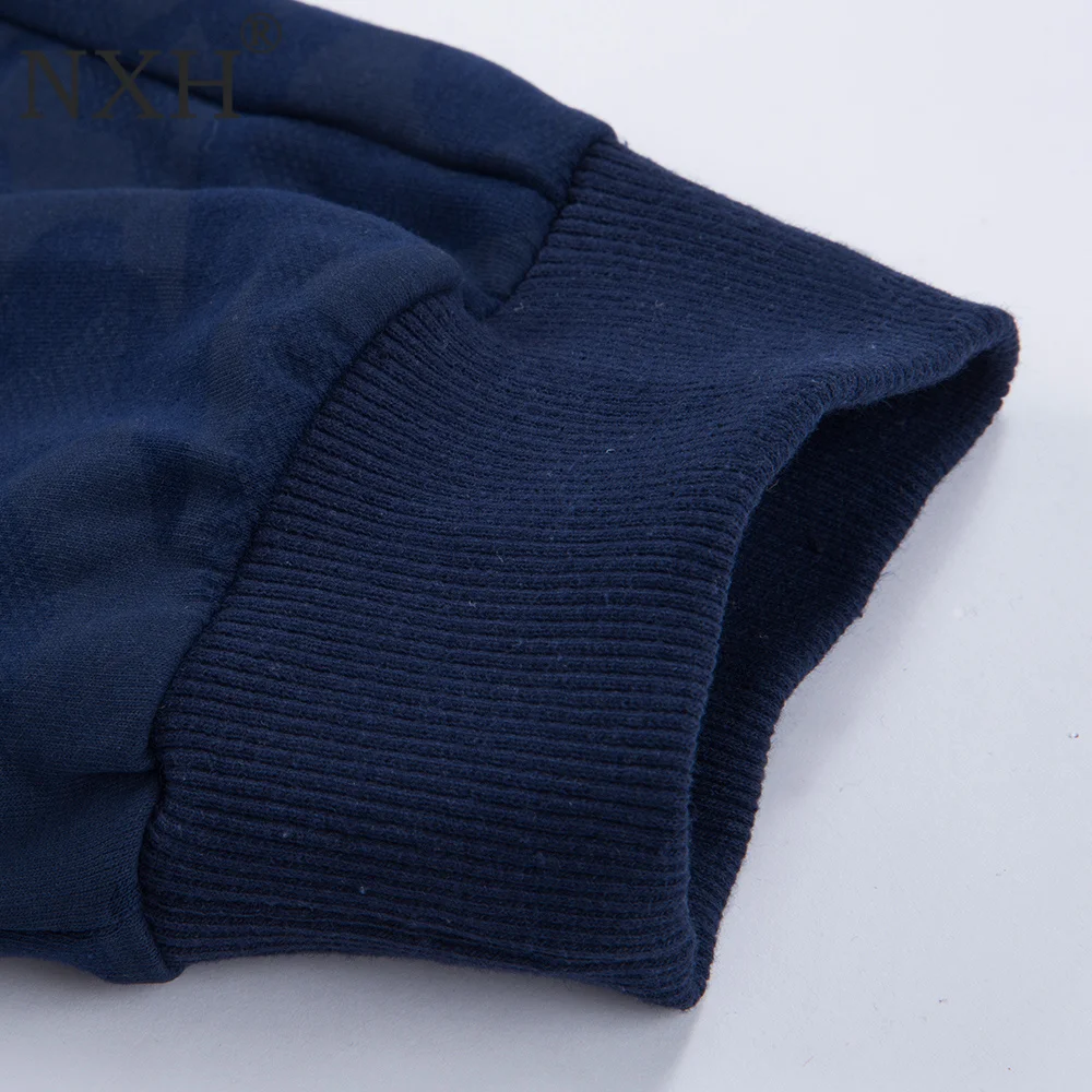 NXH камуфляж размера плюс 6XL 7XL 8XL спортивные штаны джоггеры длинные хлопковые