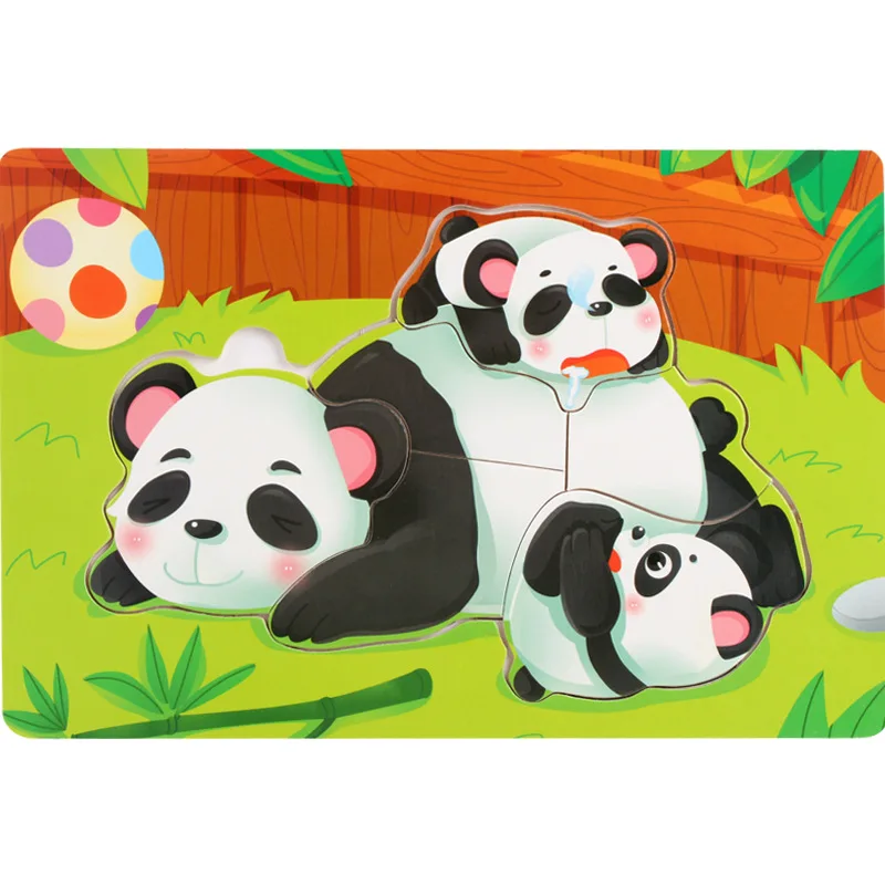panda Новые 100 шт. школы Краски инструменты Развивающая книжка-раскраска учиться рисовать раскраски доска для рисования доска деревянная игрушка для рисования - Цвет: panda
