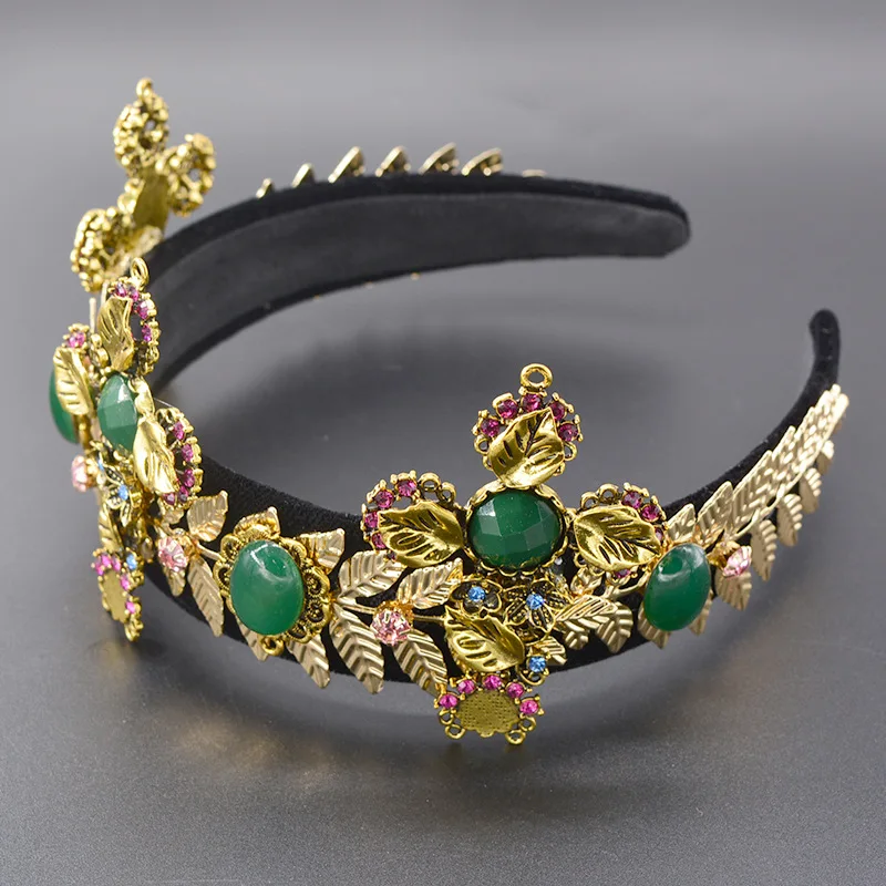 Новинка горячая Распродажа роскошная фарфоровая металлическая повязка на