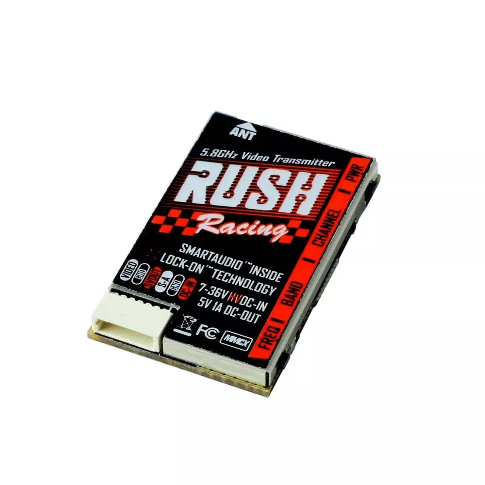 Смарт-передатчик для радиоуправляемого дрона RUSH Tank Racing VTX 5 8G 20/50/200/500 МВт | Игрушки