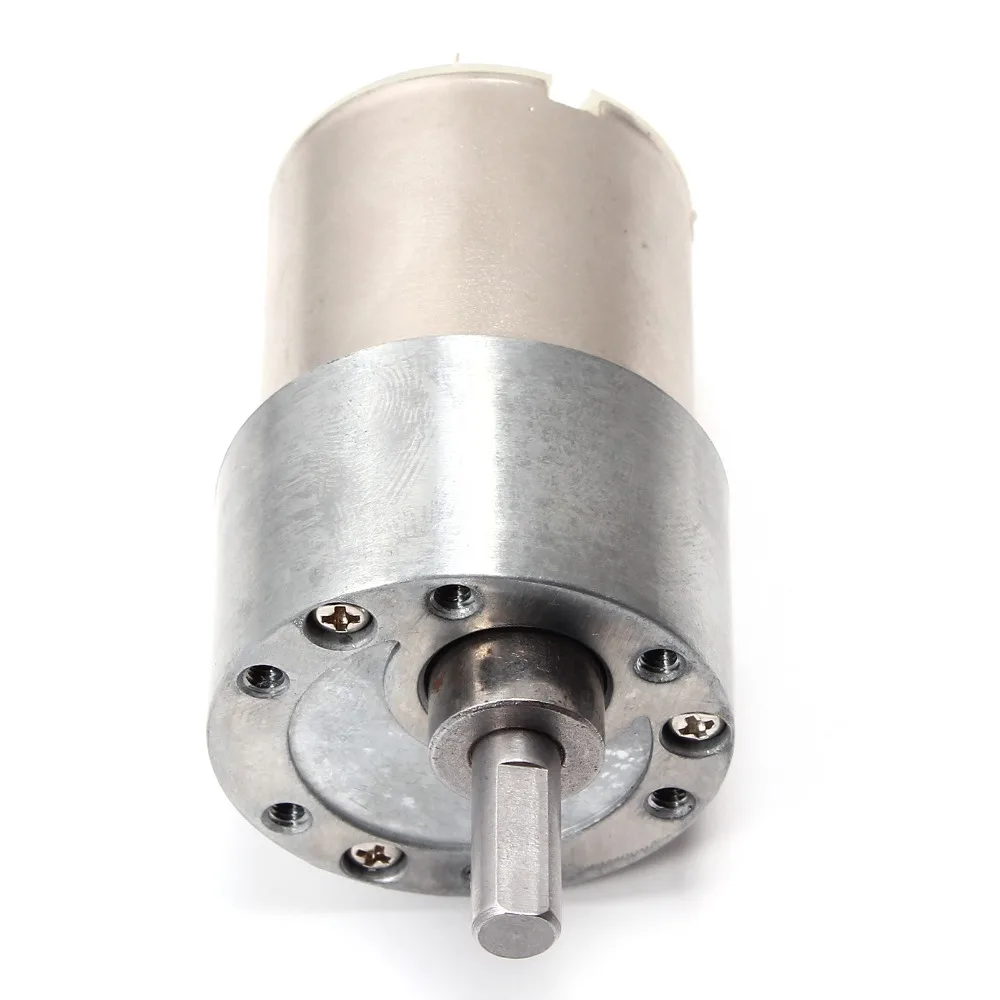 Редукторный электродвигатель с высоким крутящим моментом 200 об/мин 12 В