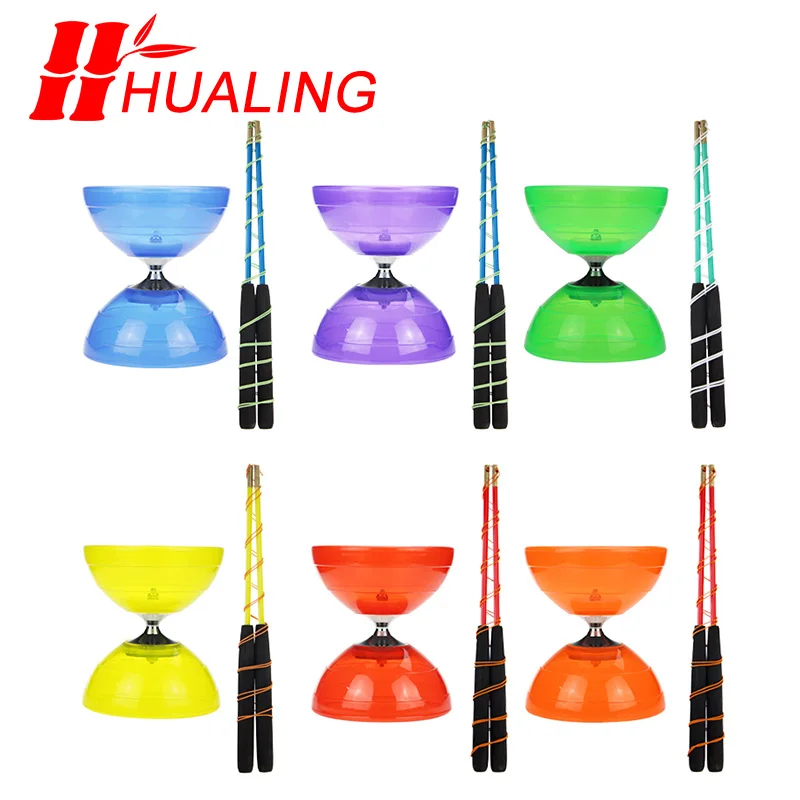 Мягкие игрушки diabolo с фиксированным или подшипником профессиональный набор Diabolo