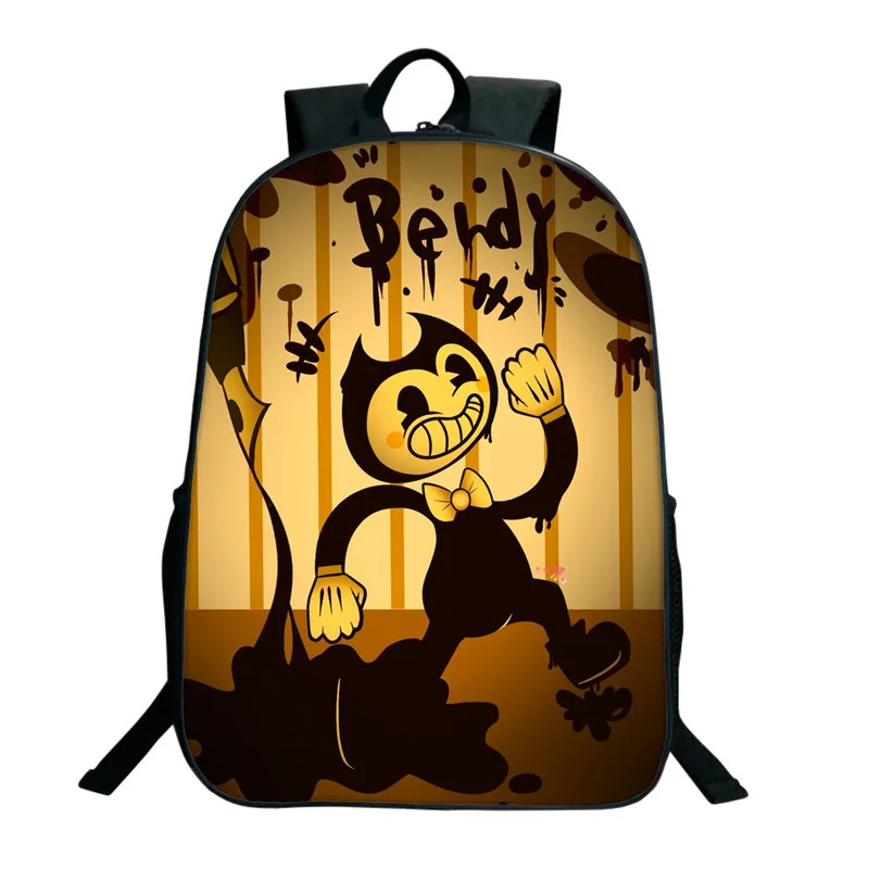 Детские школьные сумки Bendy and The Ink Machine для детей мальчиков и девочек мультяшная