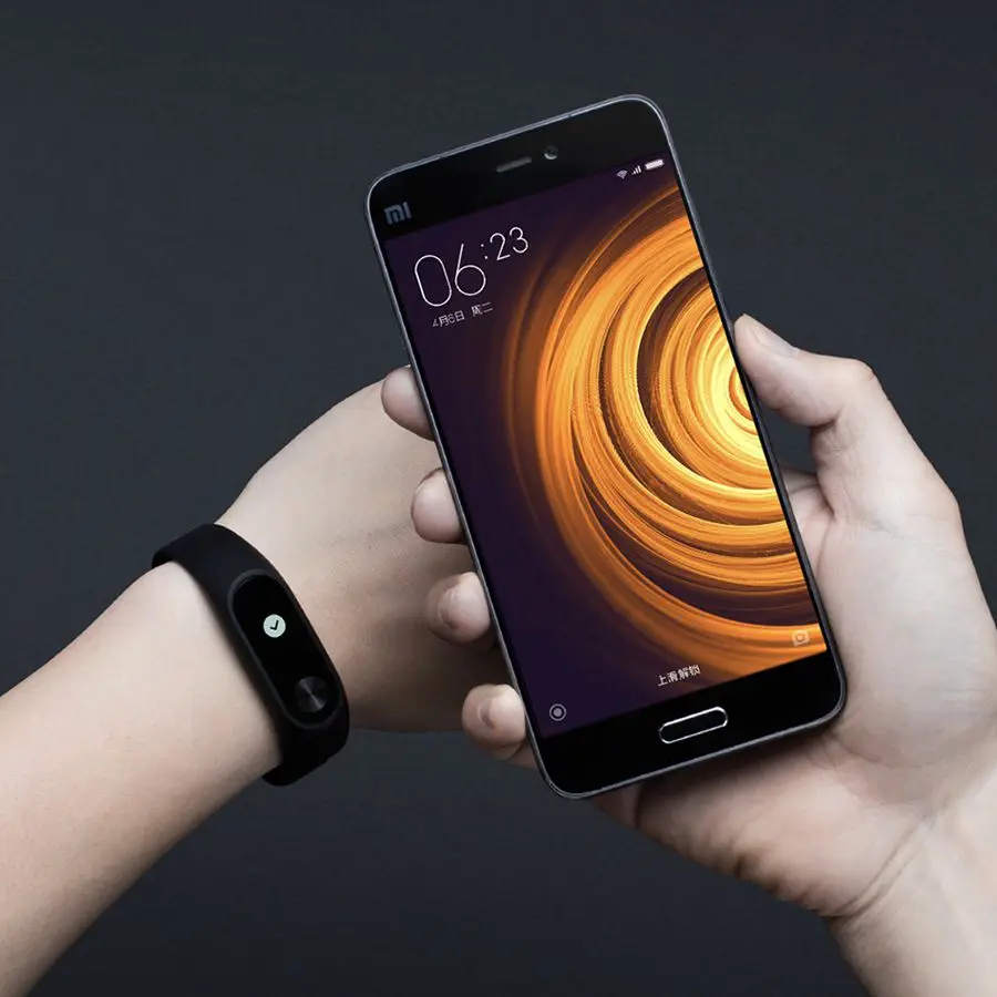 Смарт браслет Xiaomi Mi Band 2 с пульсометром смарт для iOS и Android|Смарт-браслеты| |