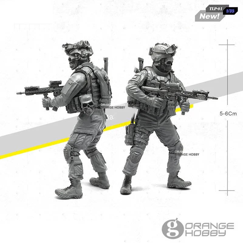 OHS YuFanModel 1/35 TLP-01-05 07-09 TLP серии современный солдат сборки военные полимерные миниатюры Модели Конструкторы oh