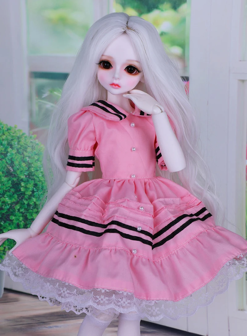 Полный комплект 1/4 Bjd Кукла Sd модная Бори шарнирная полимерная кукла с макияжем