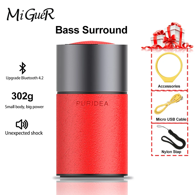 I6 Mini Double Outdoor Portable Dual Channel High Quality Stereo Surround Can Play Wireless Bluetooth Speaker Independently | Электроника