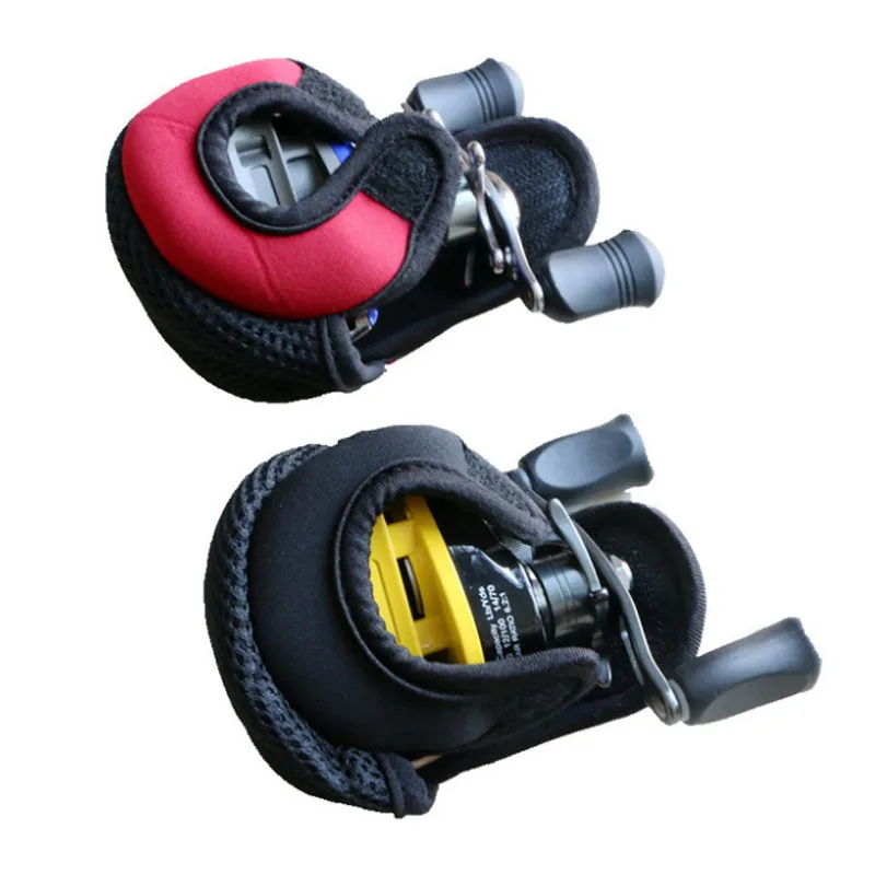 Новый baitcasing круглая Рыбацкая Сумка рыболовные колеса сумки Удочка снасти