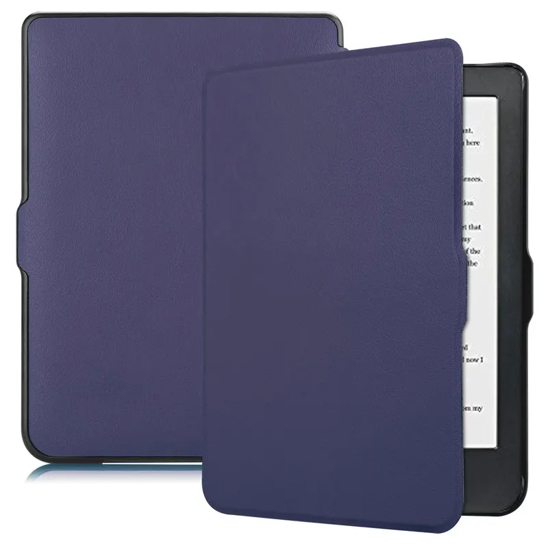 Ультра тонкий смарт-чехол для Kobo Clara Clear HD 6 дюймов pu кожаный чехол электронные книги Защитный Чехол+ пленка+ ручка