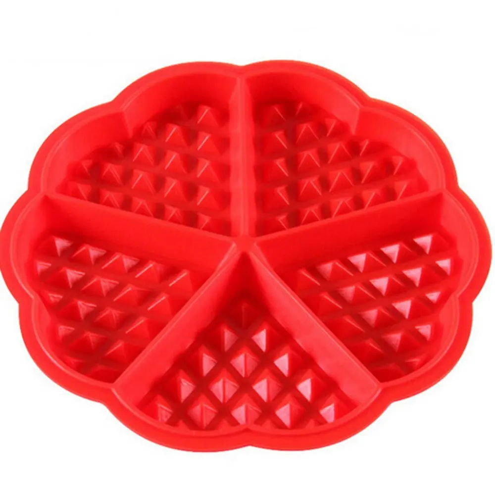 Силиконовая форма для вафель 2 шт. сковорода печенья пирог кекс жаропрочная