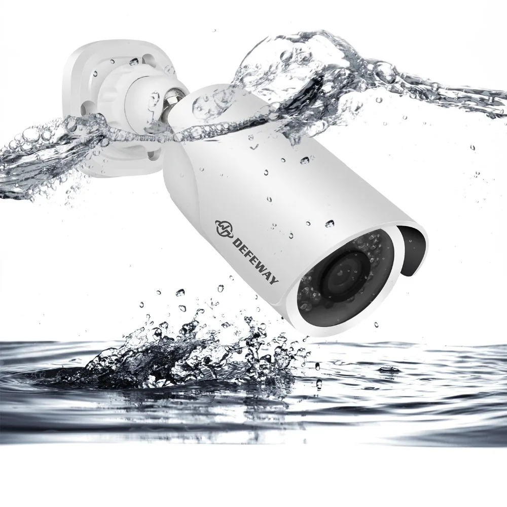DEFEWAY 8CH DVR 1080P HDMI CCTV система видео рекордер 8 шт 1280TVL Домашняя безопасность Водонепроницаемая камера ночного видения комплект видеонаблюдения