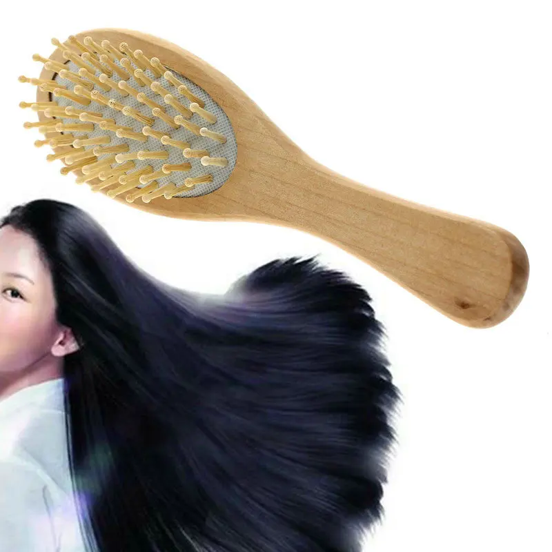 1 шт. Новый практичный Гладкий массажер для головы деревянные щетки волос