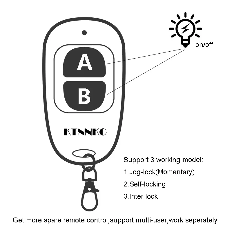 Универсальный беспроводной пульт дистанционного управления для гаражных дверей