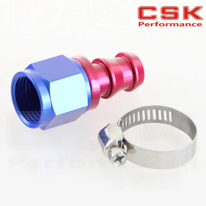 8 прямой нажимной на масло топливной линии шланга конец фитинга|an 8|an fittingsfitting an |