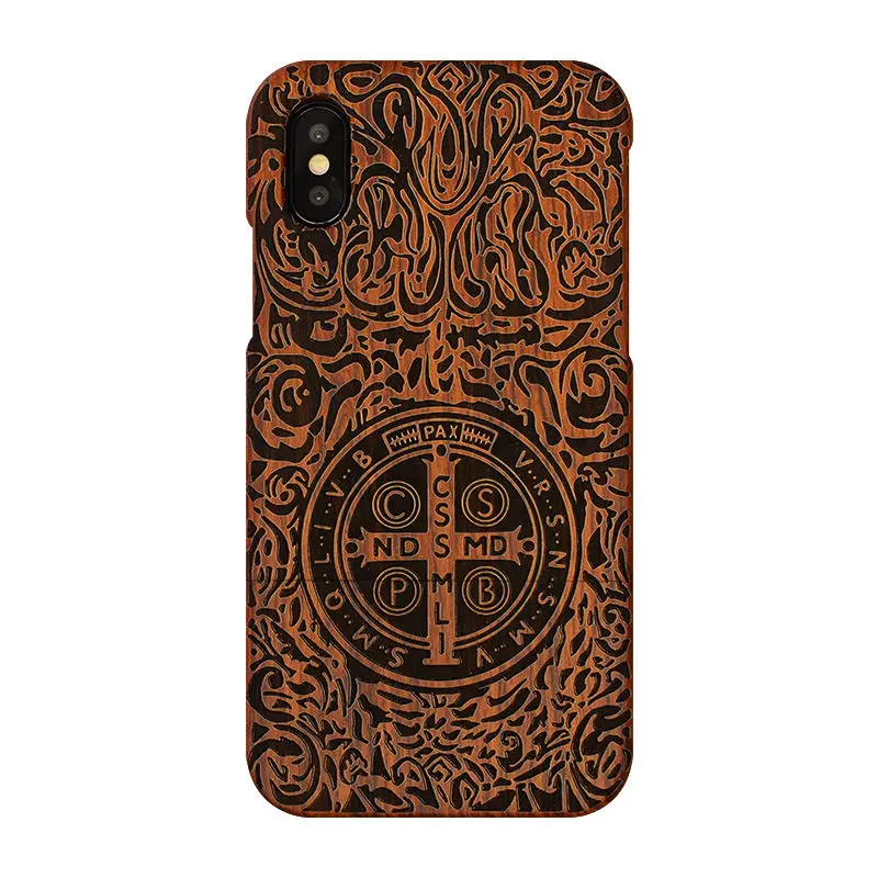 Чехол для телефона из натурального дерева и бамбука для iPhone XS Max XR X 8 7 7Plus 6 6 6s plus 5 5S se чехол деревянный противоударный защитный чехол - Цвет: color 2