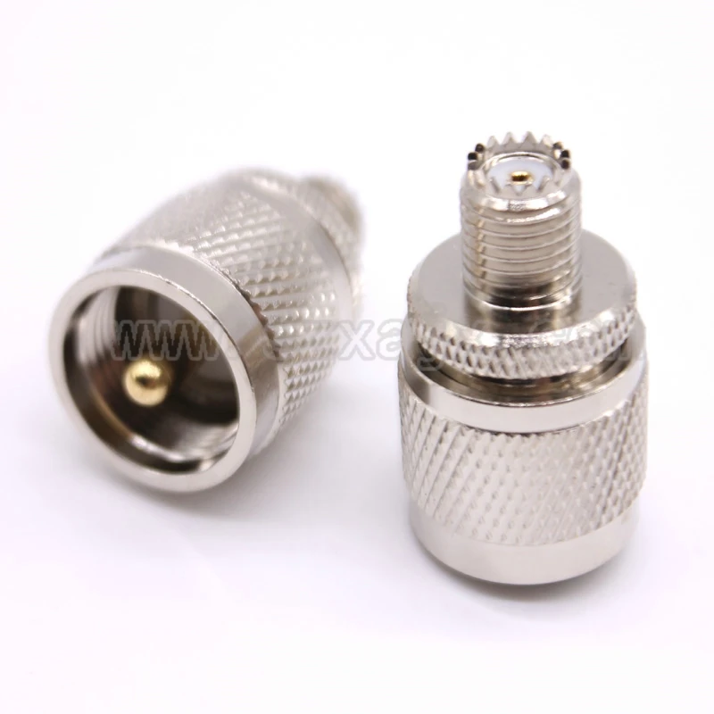 RF разъем PL259 UHF штекер к мини гнездовой адаптер Быстрая доставка|uhf male connector|uhf