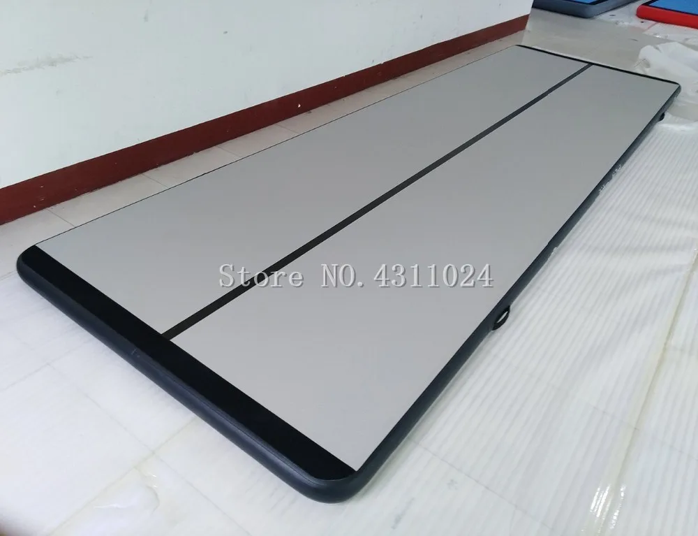 Продажа Бесплатная доставка 8x1x0,2 м надувной гимнастический воздушный трек мат для надувной Gym Air коврик гимнастическое оборудование (8''Thickness)