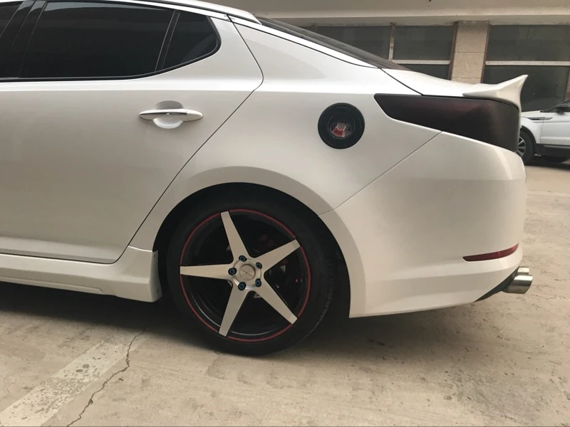 Используется для KIA k5/спойлер OPTIMA 2011 2012 2013 год FRP материал заднее крыло v стиль большой спойлер, аксессуары