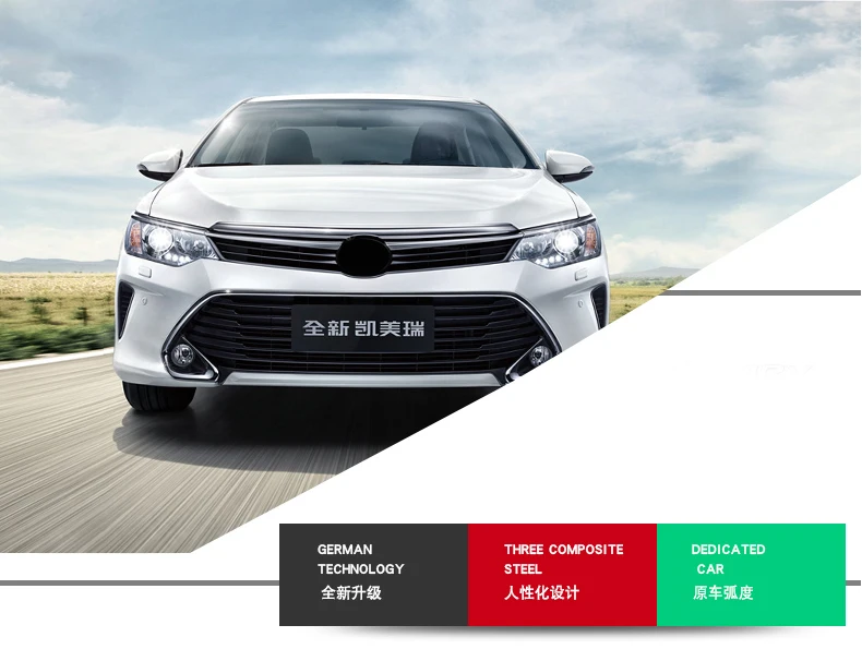 Для toyota camry V55 ABS Хромированная передняя и задняя противотуманная фара, светильник, накладка, наклейки для автомобиля, Стайлинг, автозапчасти
