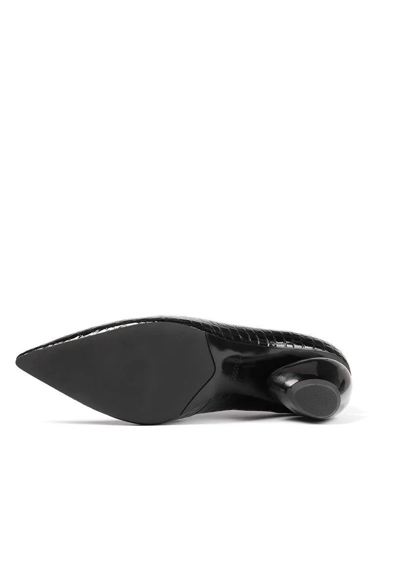 FEDONAS/женские туфли-лодочки из крепкое микроволокно с принтом животных; Модные Винтажные элегантные пикантные женские туфли с острым носком в необычном стиле