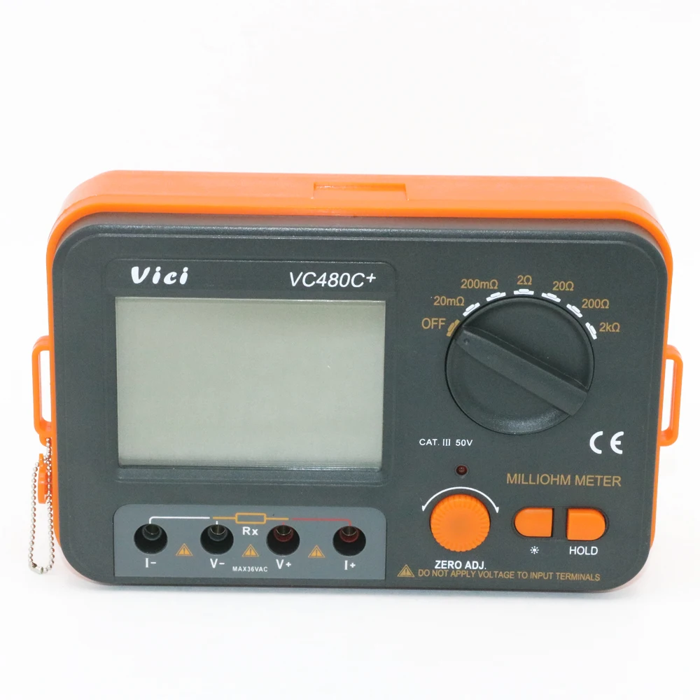 Цифровой мультиметр VICI VC480C + 3 1/2 2k Ом с 4-проводной точностью тестирования |