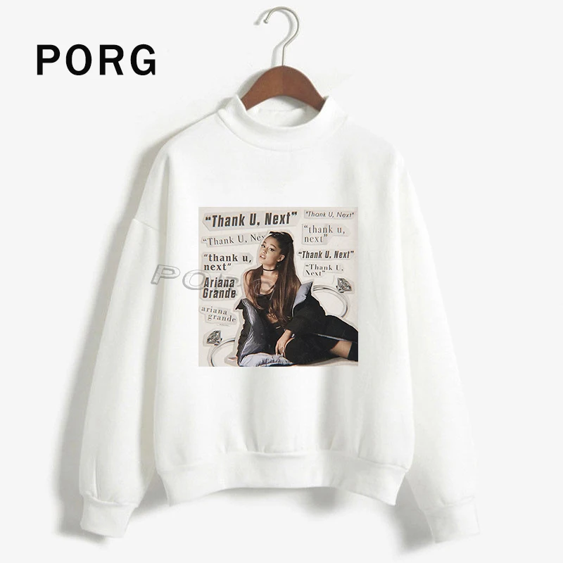 Ariana Grande толстовка женская с круглым вырезом Готическая уличная Harajuku Sudadera Mujer новая женская одежда Poleron женские толстовки