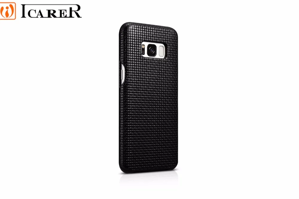 ICARER Натуральная Кожа Filp Обложка Для Samsung Galaxy S8 плюс Высокая качество бумажник