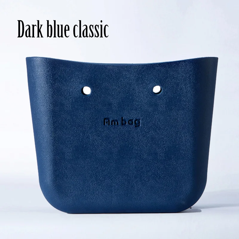 dark blue classic AMbag Obag O bag стильная Классическая большая Ambag сумка для тела Водонепроницаемая сумка EVA женская модная сумка резиновая силиконовая запасные части - Цвет: dark blue classic