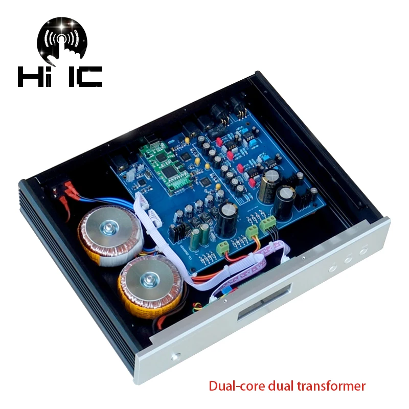 Цифровой аудио декодер DC100 AK4497 DAC поддерживает DSD256/PCM384K обновление AK4495SEQ Bluetooth 5 0