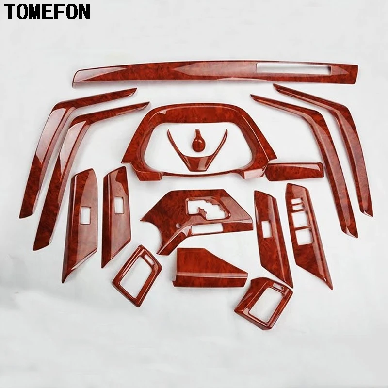 TOMEFON для Toyota RAV4 RAV 4 2013 2014 2015 ABS дерево краска вентиляционное отверстие окно