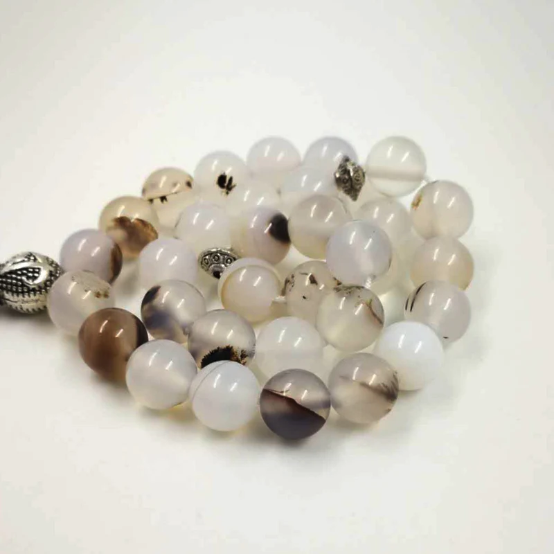 Натуральные агатные камни Tasbih 33 66 99 бусин роскошные четки для мужчин