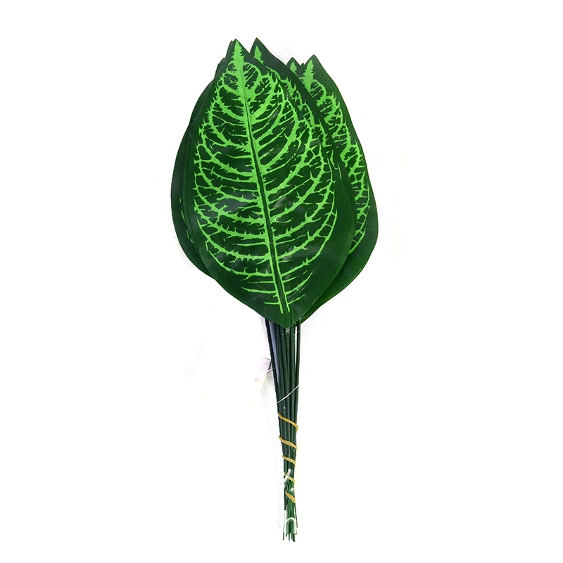 Пластиковые искусственные листья GreenTropical Пальмовые Листья моделирование лист для вечерние для дома садовые украшения DIY