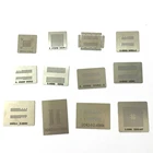 Полный комплект трафаретов BGA для реболлинга, 12 шт.лот, для DDR DDR2 DDR2-2 DDR2-3 DDR3-2 DDR3-3 DDR5