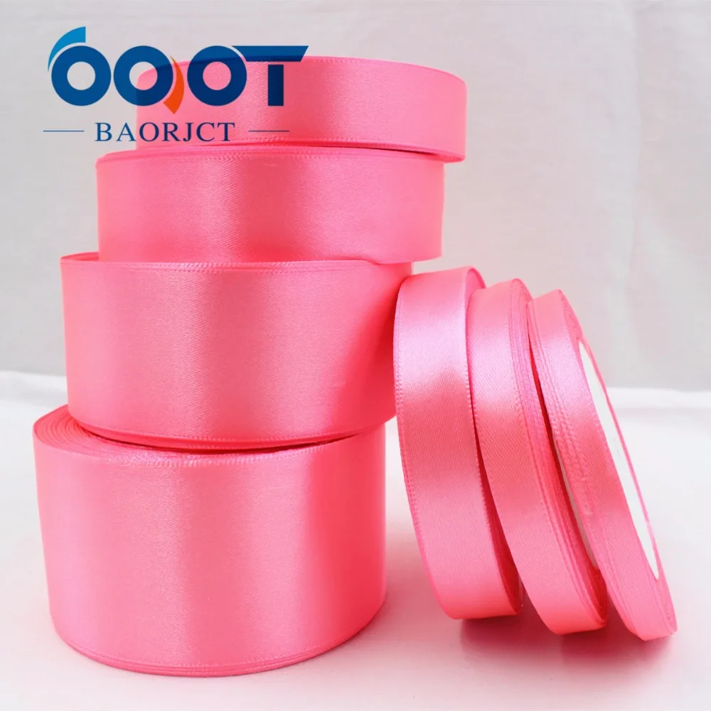 005 Бесплатная доставка Оптовая продажа 25 ярдов шелковая атласная лента свадебные
