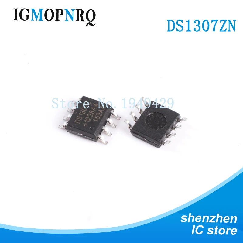 10 шт. DS1307ZN DS1307Z SOP8 DS1307 часы в реальном времени 64x8 Серийный I2C RTC новый оригинальный