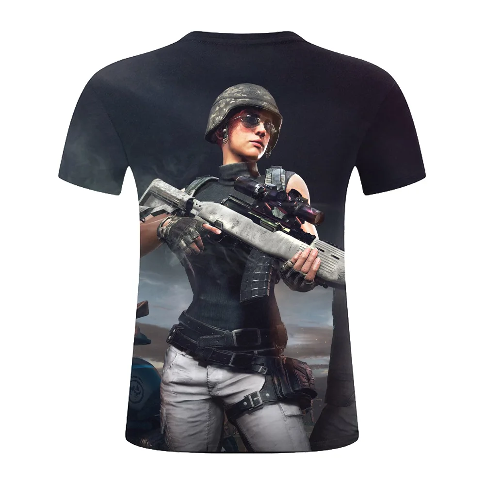 PUBG 3D Футболка костюмы для мужчин/женщин Aikooki Мода Playerunknown's Battlegrounds Мужская