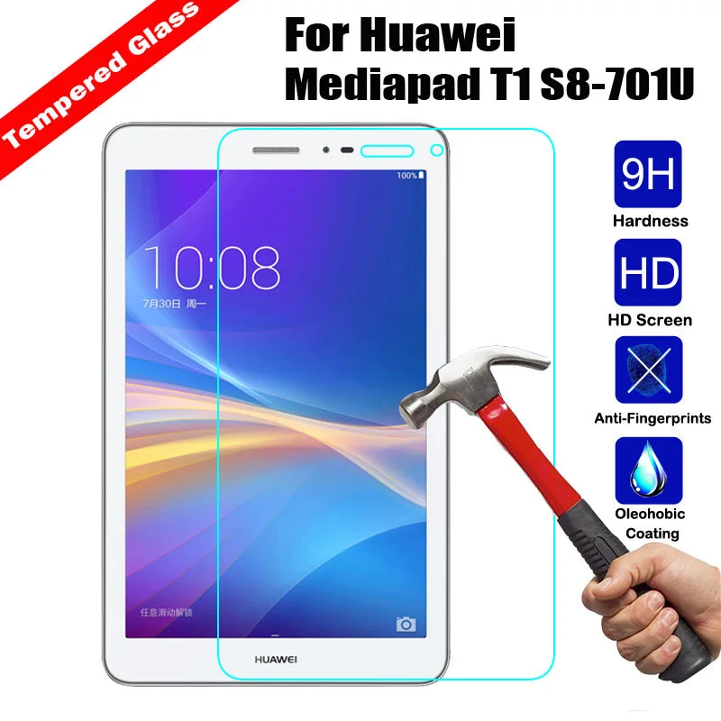 Ультрапрозрачная Защитная пленка для экрана Huawei Mediapad T1 8 0 &quotS8 701W из закаленного