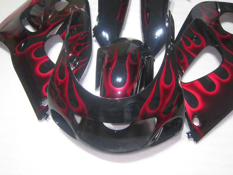Бесплатная 7 подарков обтекатель комплект для SUZUKI SRAD GSXR600 750 1996-2000 96 97 98 99 00 Красный