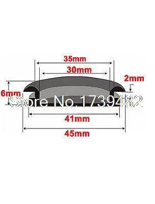 5 шт. черный резиновый закрытые слепые прикрывать отверстие провода Кабельная