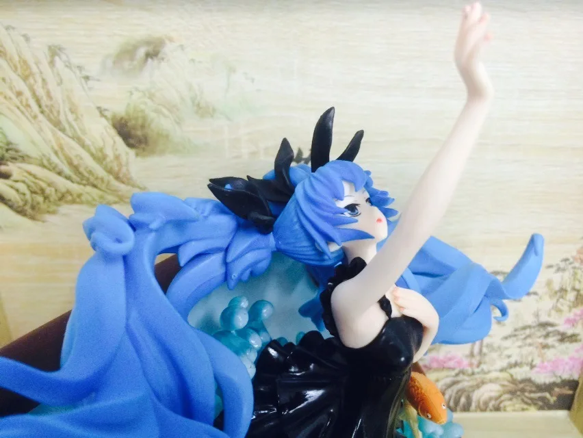 35 см игровая Сексуальная фоторамка Hatsune Miku Deep Sea Girl Ver Аниме Фигурка Вокалоид ПВХ 1/8 МОДЕЛЬ украшение кукла Новинка