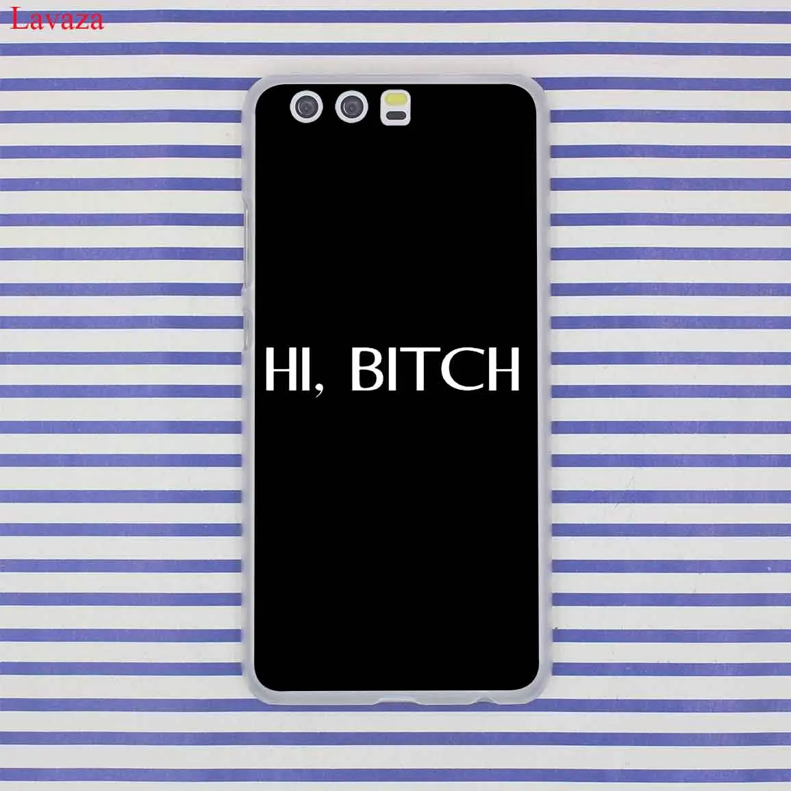 Чехол для телефона Lavaza Bitch mode on розовый boos Huawei P30 P20 P10 P9 Plus P8 Lite Mini 2017 2016 2015 P smart Z 2019|6