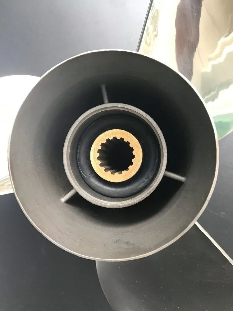 14x21 для 150 300 HP tohatsu лодочные моторы Пропеллер из нержавеющей стали с 15 зубьями (для