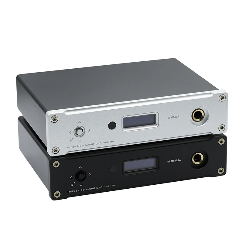 SMSL M6 HIFI аудио декодер усилитель для наушников ЦАП усилителя 32bit/768 кГц поддержка