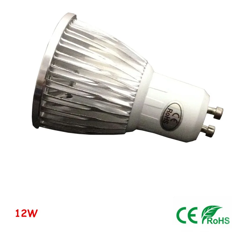 1 шт. GU10 УДАРА светодиодный лампы пятно света AC85-265V/110 В/220 В 9 Вт 12 15 вт СВЕТОДИОДНЫЙ