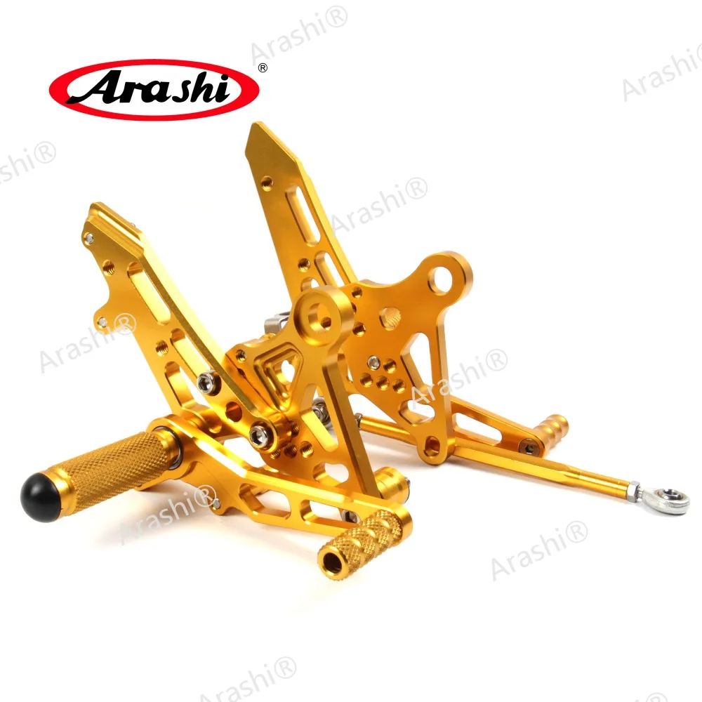 Регулируемые подножки Arashi CNC для HONDA MSX125 MSX 125 2013 2017 Rider задние комплекты ног 2014 2015