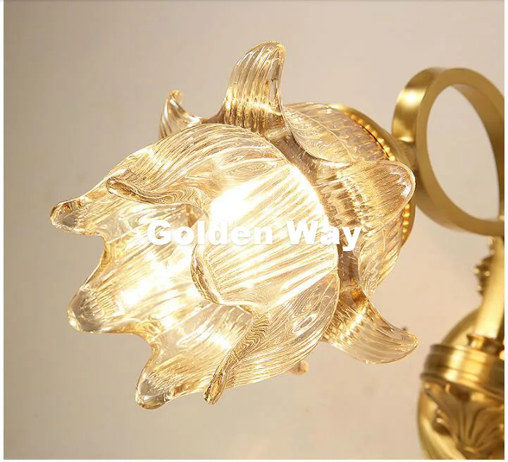 Горячая Распродажа Европейский стиль Современная Золотая Бронза Хрустальная