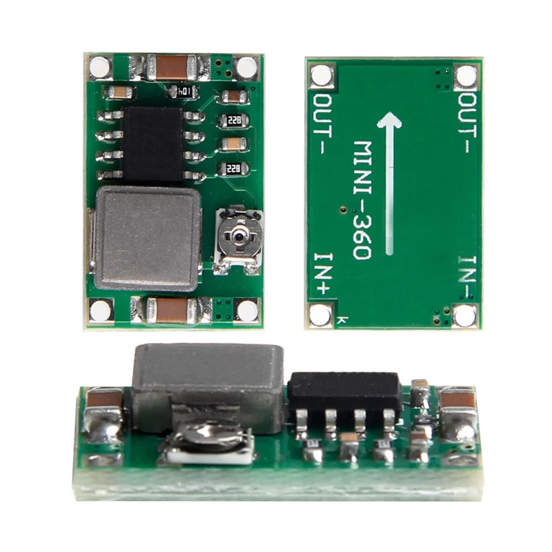 Mini360 DC-DC понижающий преобразователь модуль 4 75 V-23V до 1V-17V 17x11x3 8mm SG125-SZ + | Электронные