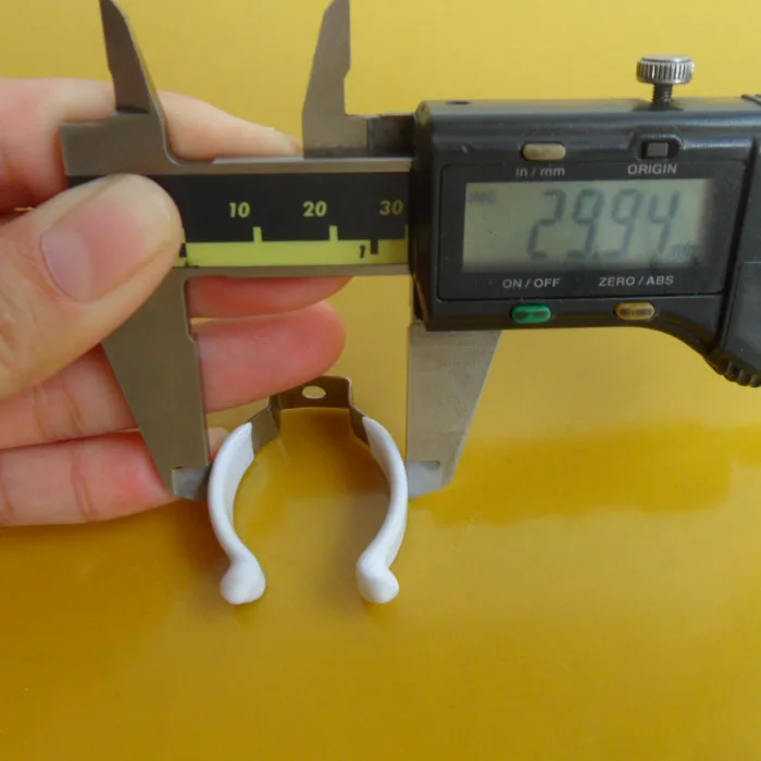 구매 Dhl 1000 개/몫 화이트 Vivarium 수족관 형광 28.3mm T9 Uv 튜브 라이트 메탈 클립